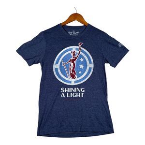 The Shop Indy Shining A Light Blue Men's Indianapolis Indiana sz S